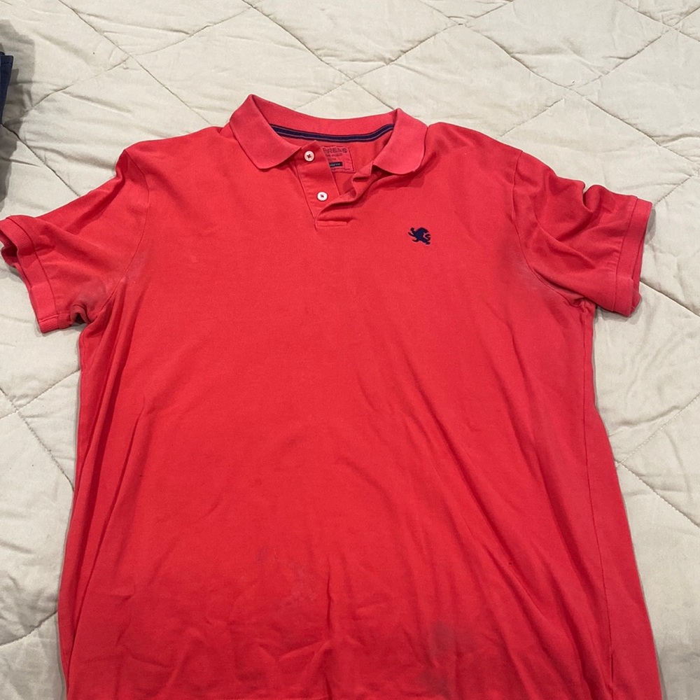 Red Polo shirt